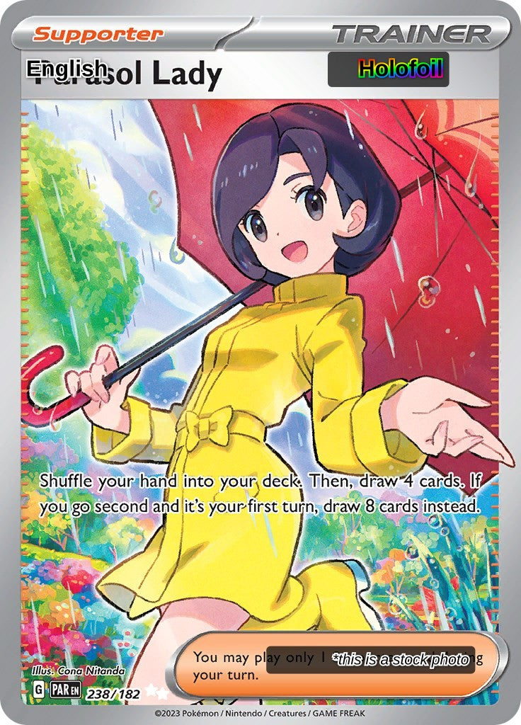 Parasol Lady - 238/182