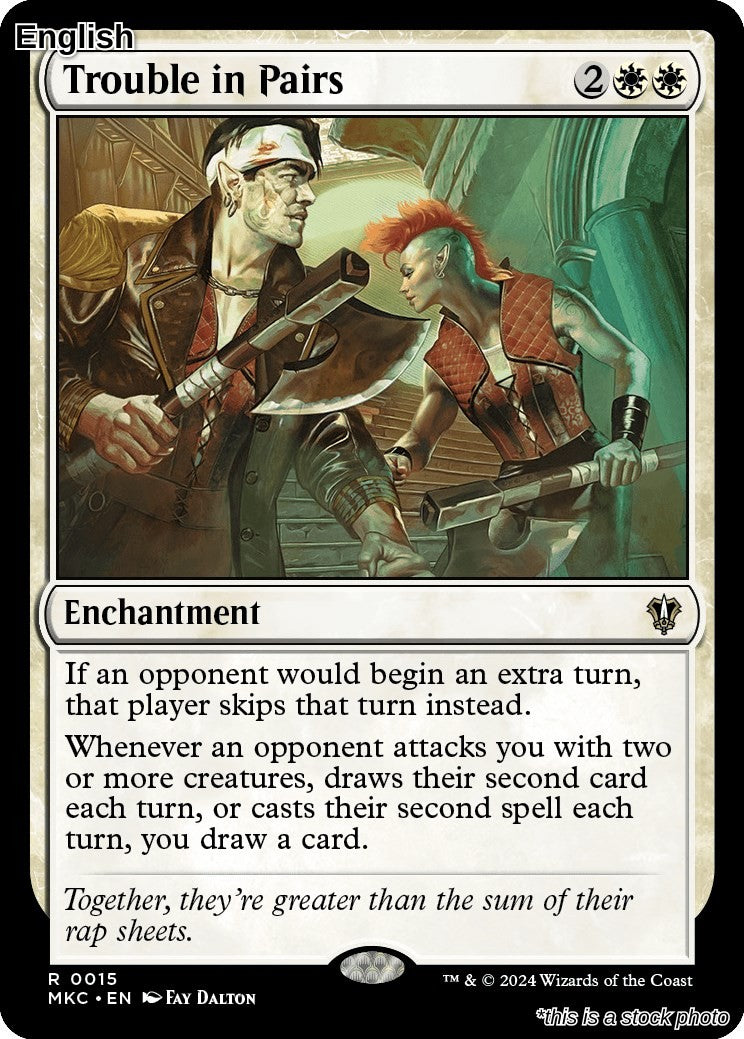 Trouble in Pairs
