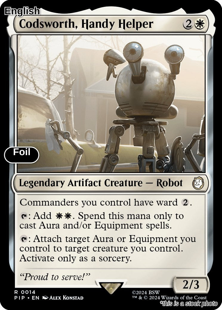 Codsworth, Handy Helper