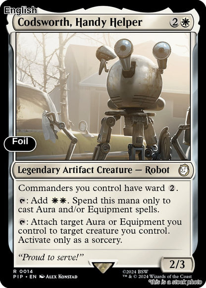 Codsworth, Handy Helper