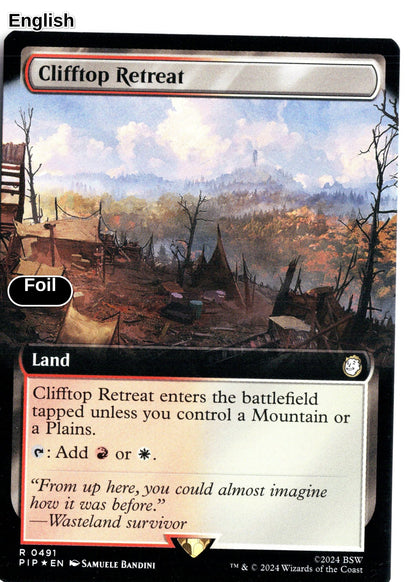 Clifftop Retreat (Extended Art)
