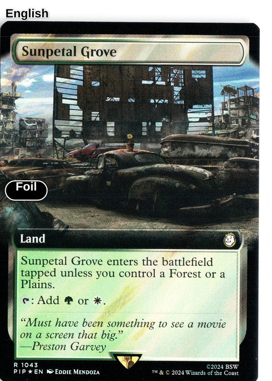 Sunpetal Grove (Extended Art) (Surge Foil)