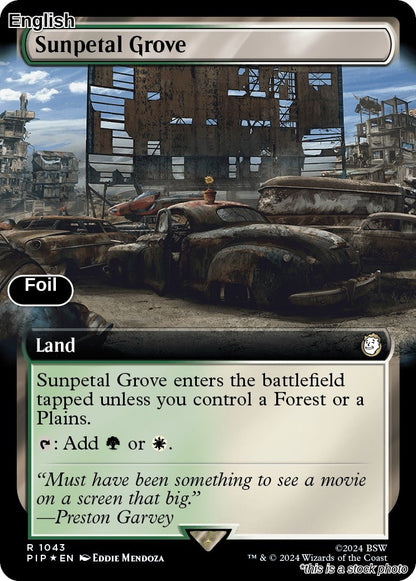 Sunpetal Grove (Extended Art) (Surge Foil)