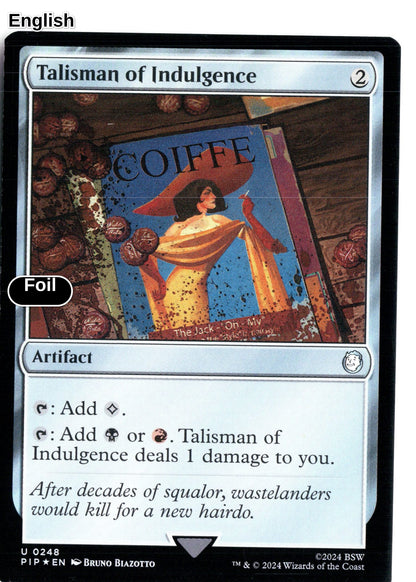 Talisman of Indulgence