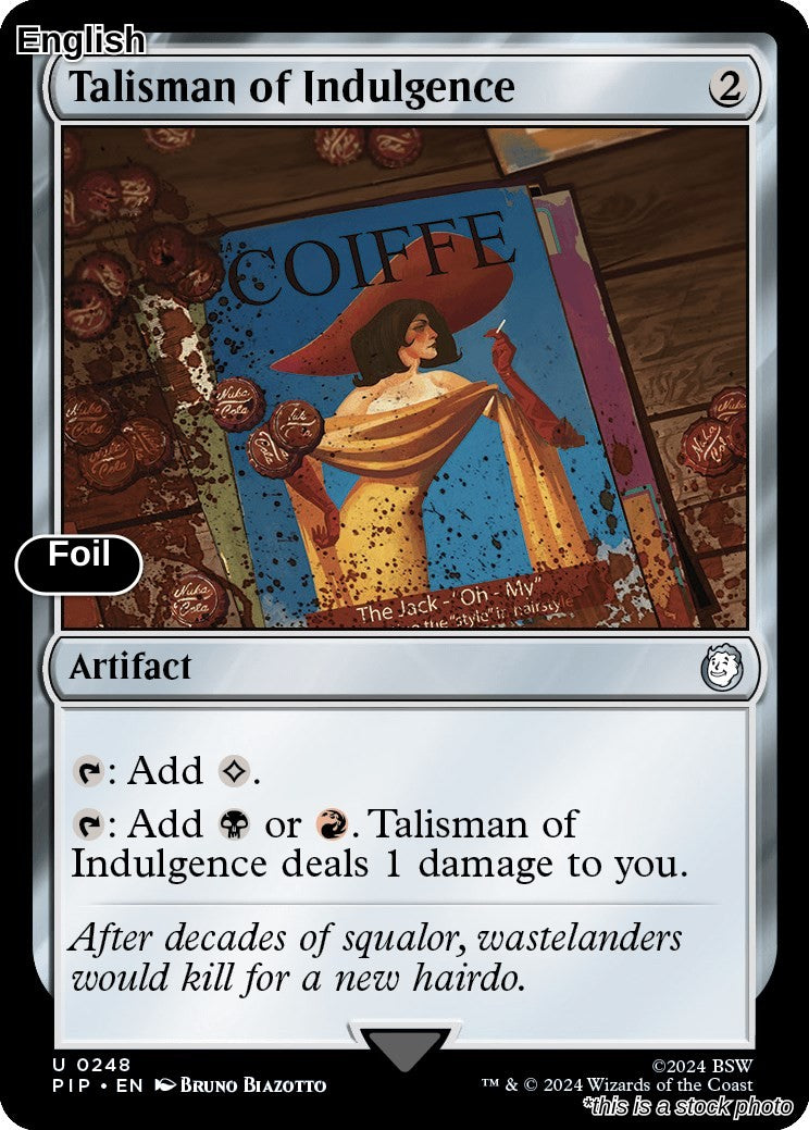 Talisman of Indulgence