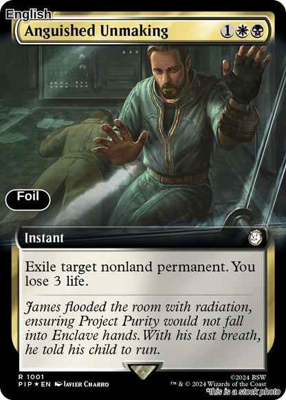 Anguished Unmaking (Extended Art) (Surge Foil)