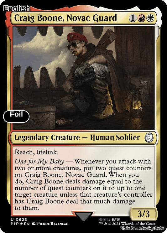 Craig Boone, Novac Guard (Surge Foil)