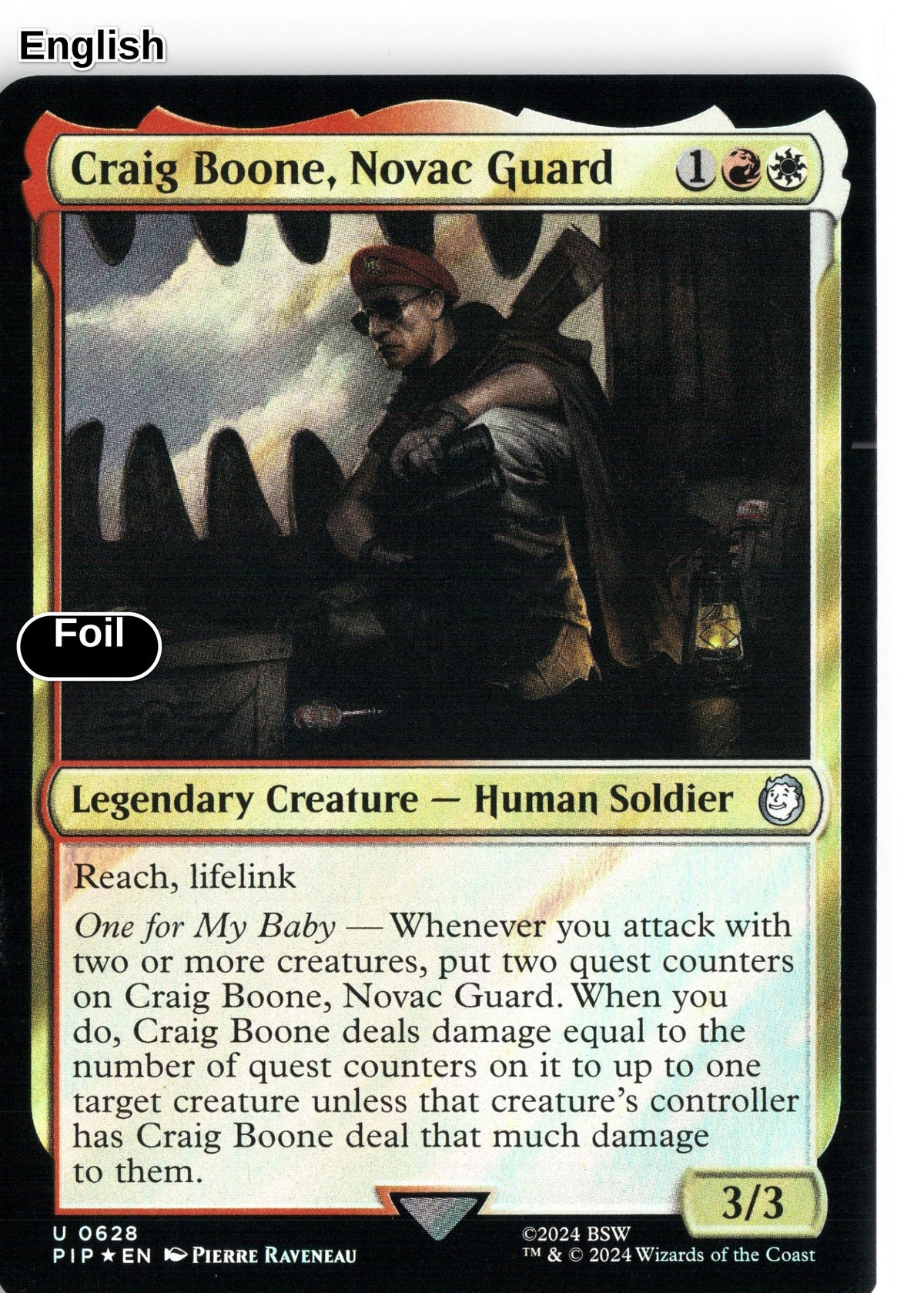 Craig Boone, Novac Guard (Surge Foil)