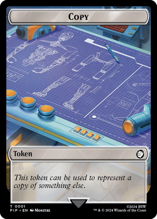 Copy // Human Soldier Double-Sided Token