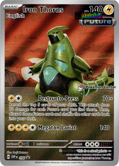 Iron Thorns - 098 (Pokemon Center)