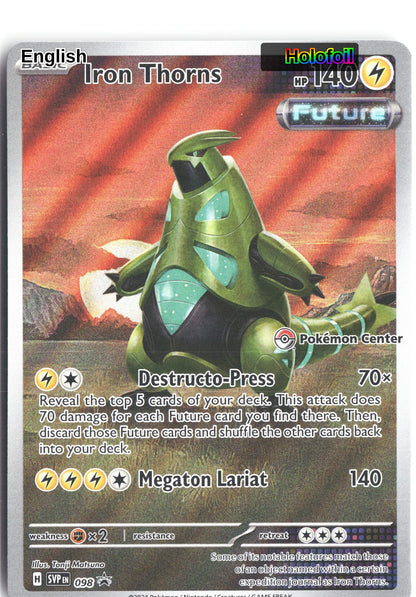 Iron Thorns - 098 (Pokemon Center)