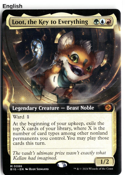 Loot, the Key to Everything (Extended Art)