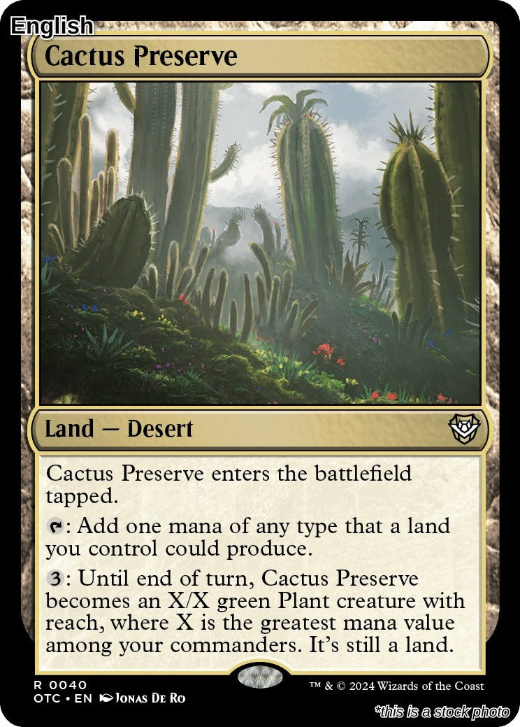 Cactus Preserve