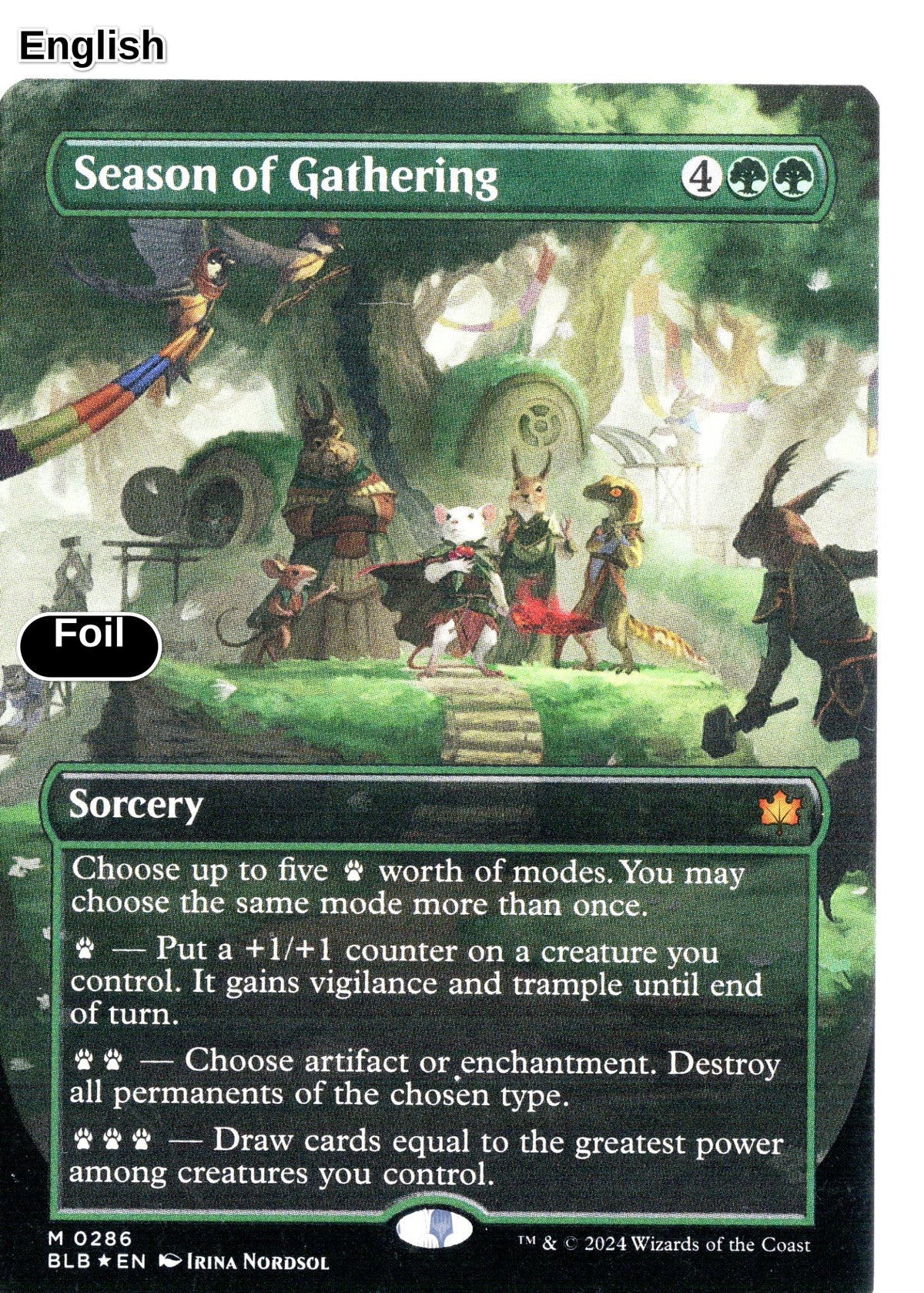Season of Gathering (Borderless)