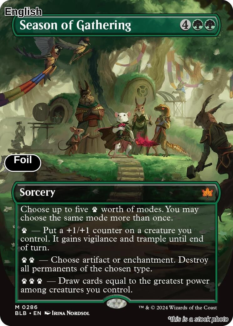 Season of Gathering (Borderless)