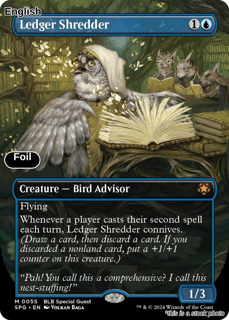 Ledger Shredder (Borderless)