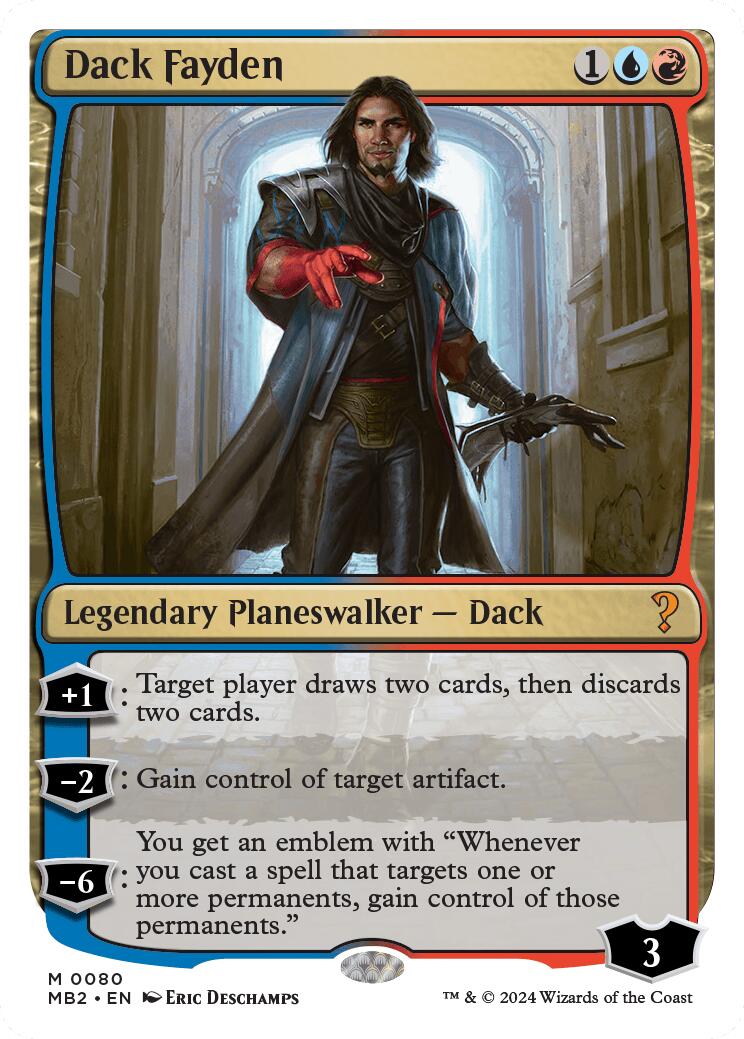 Dack Fayden (White Border)