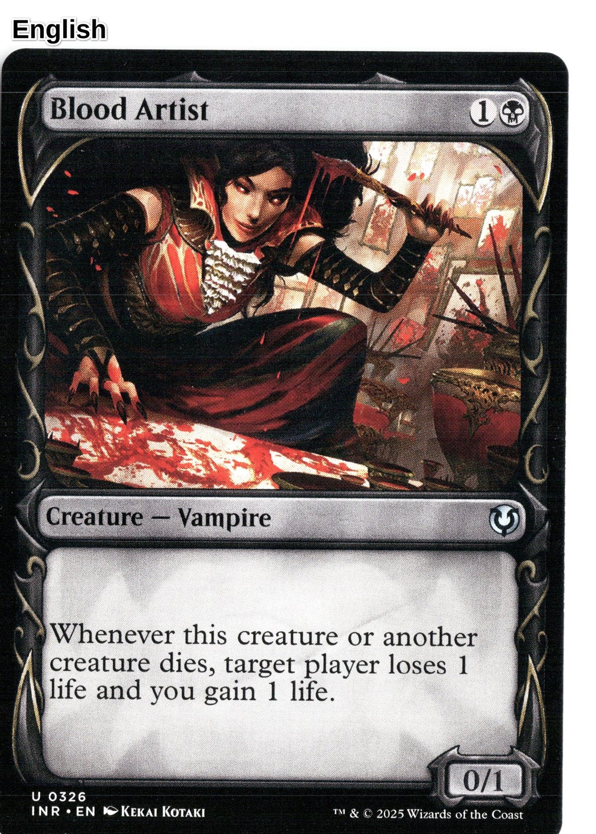 Blood Artist (Showcase)