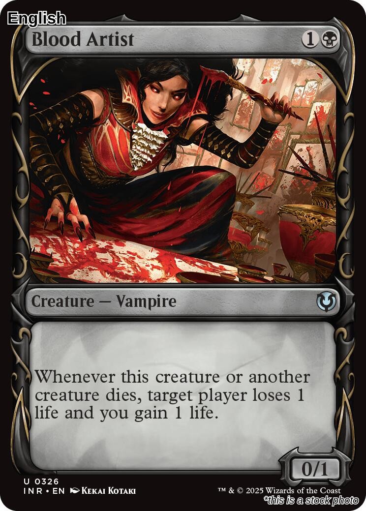 Blood Artist (Showcase)