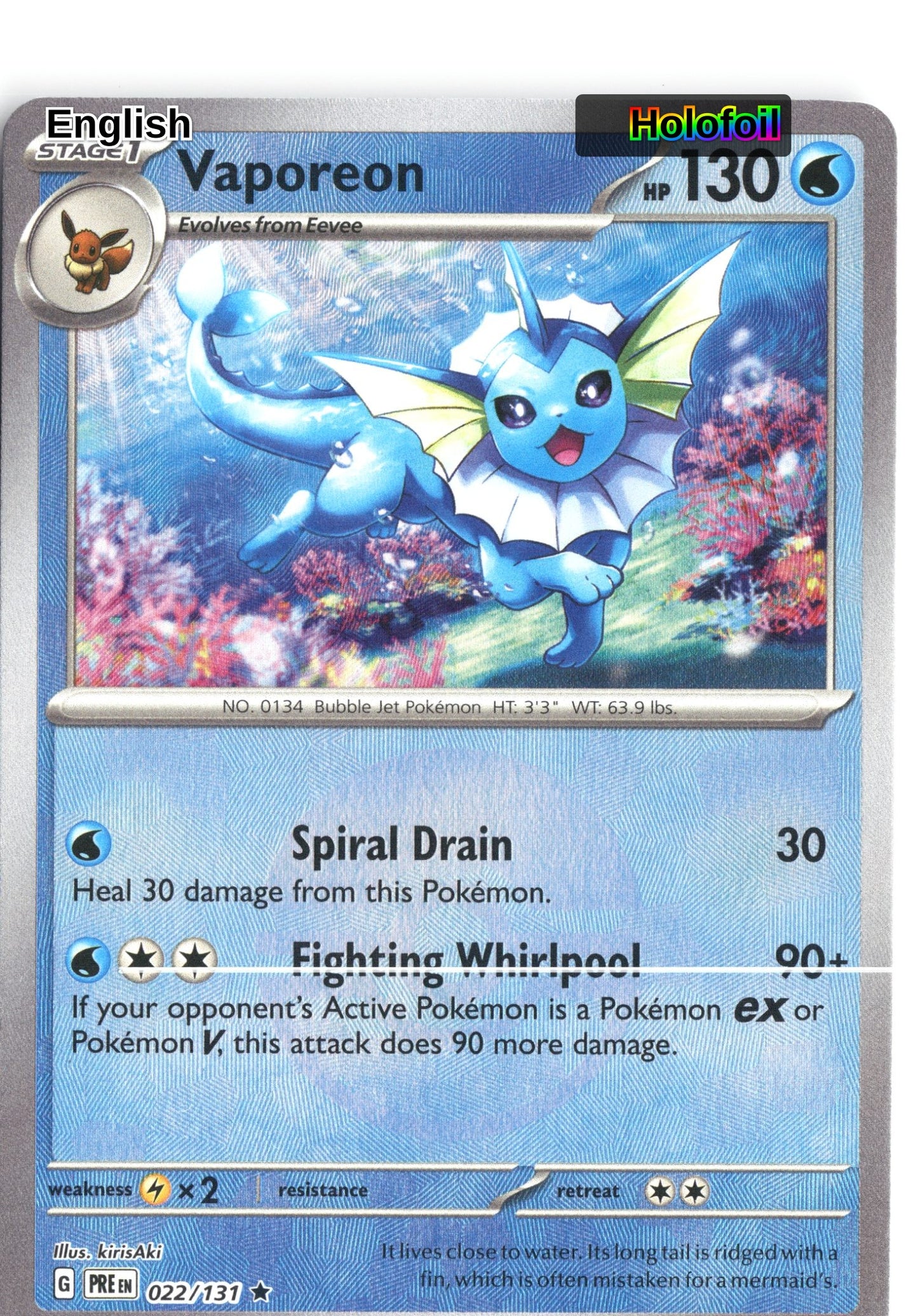 Vaporeon (Poke Ball Pattern)