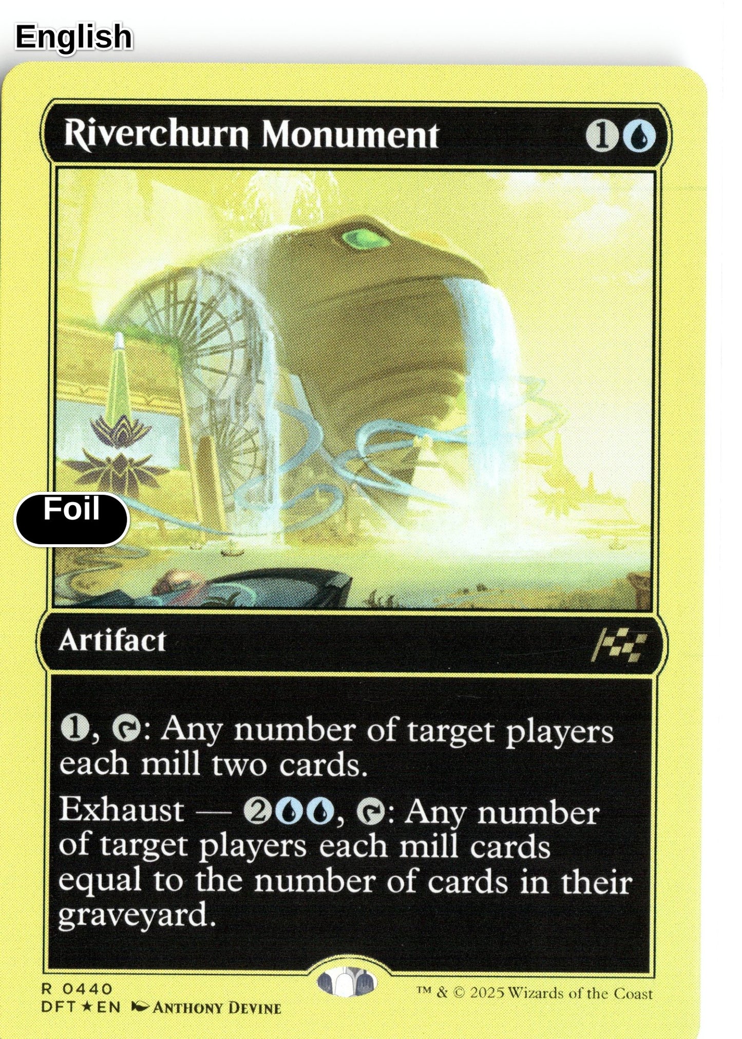 Riverchurn Monument (First-Place Foil)