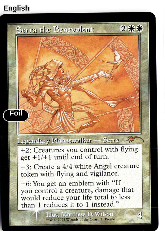 Serra the Benevolent (Retro Frame)
