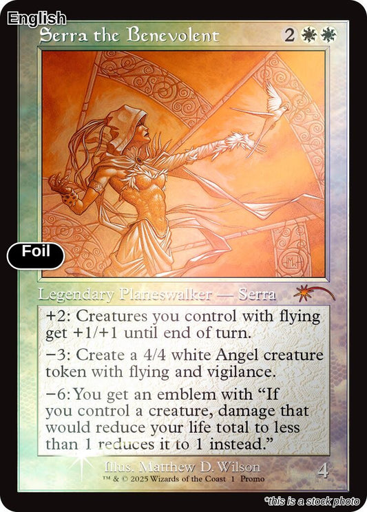 Serra the Benevolent (Retro Frame)