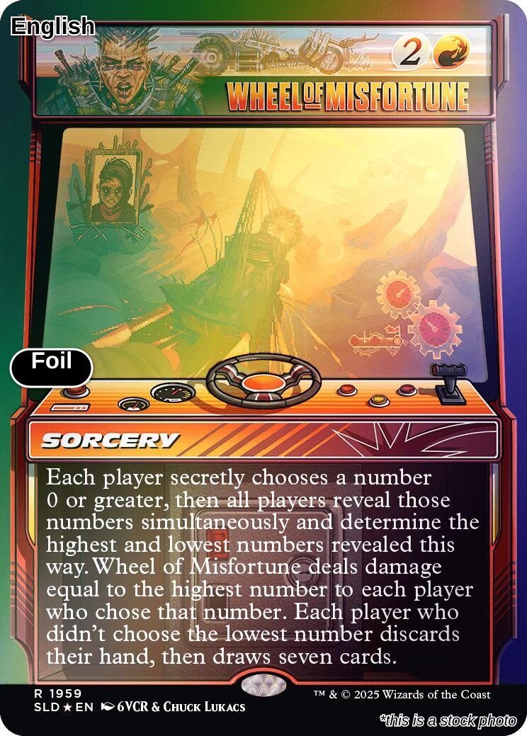 Wheel of Misfortune (1959) (Rainbow Foil)