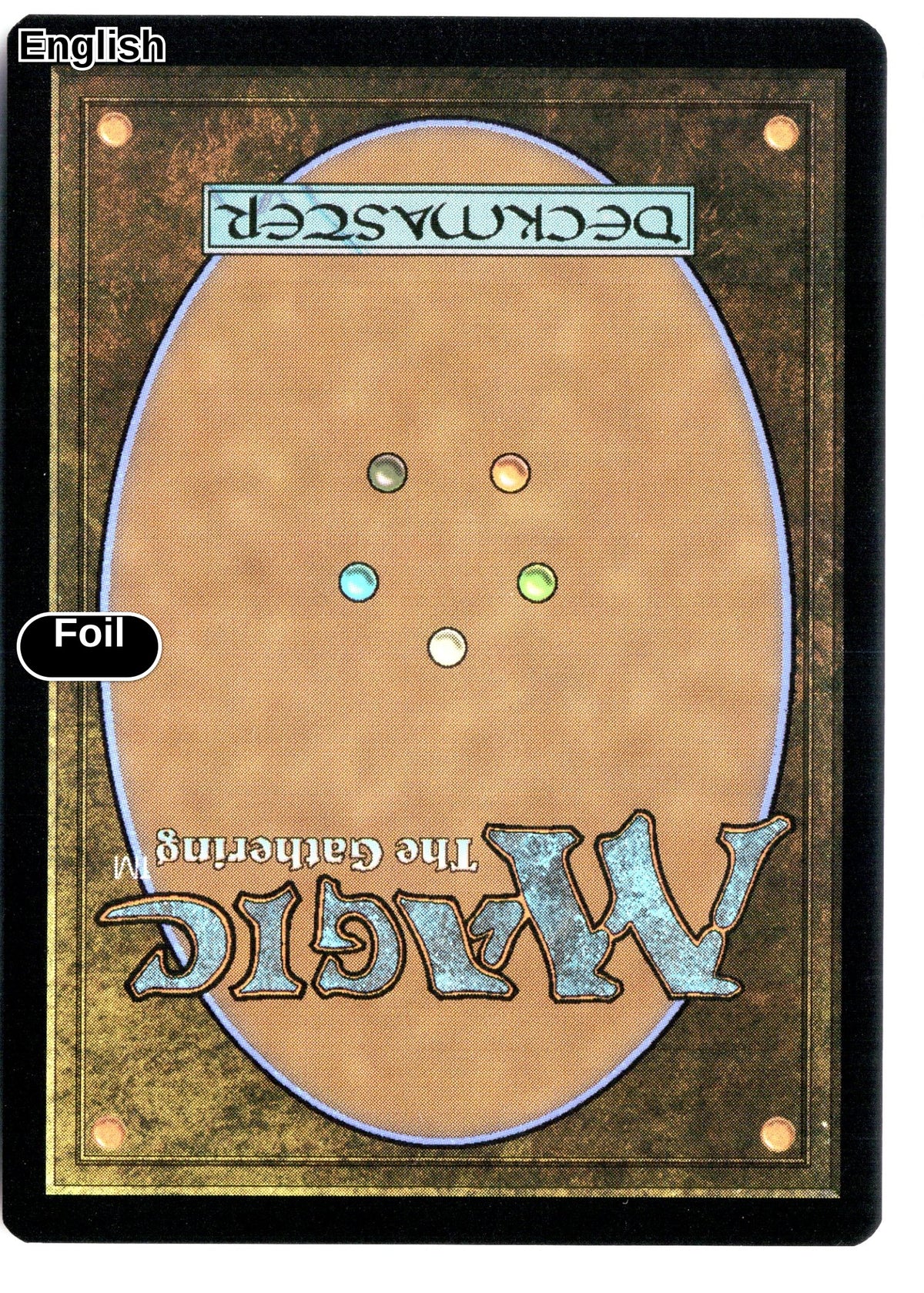 Solemn Simulacrum (1725) (Rainbow Foil) (Back)