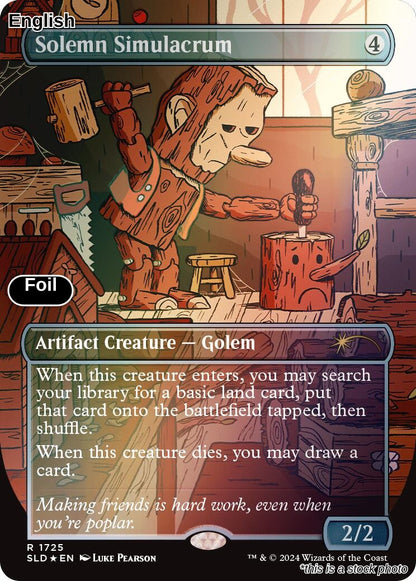 Solemn Simulacrum (1725) (Rainbow Foil)