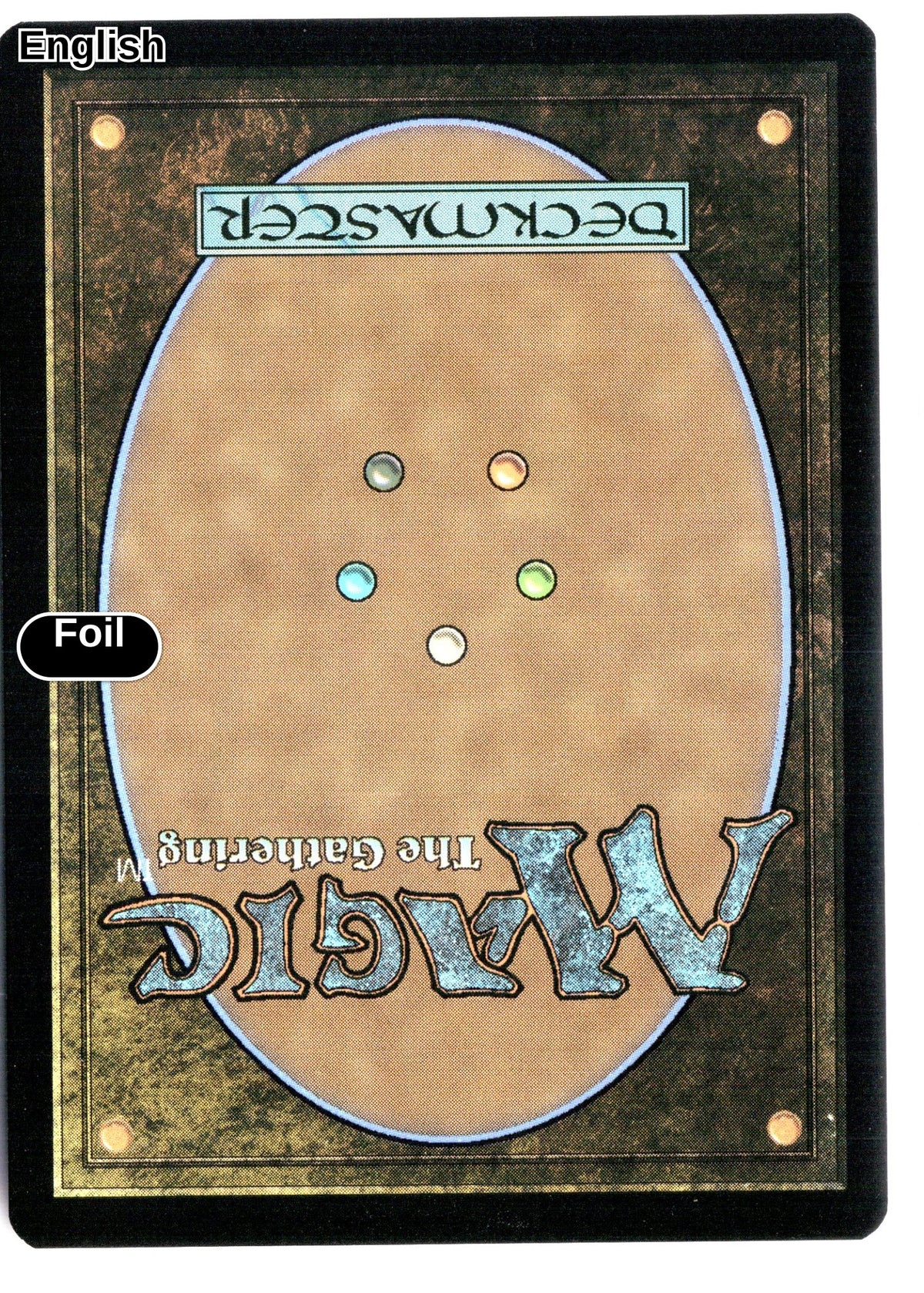 Veyran, Voice of Duality (Rainbow Foil) (Back)