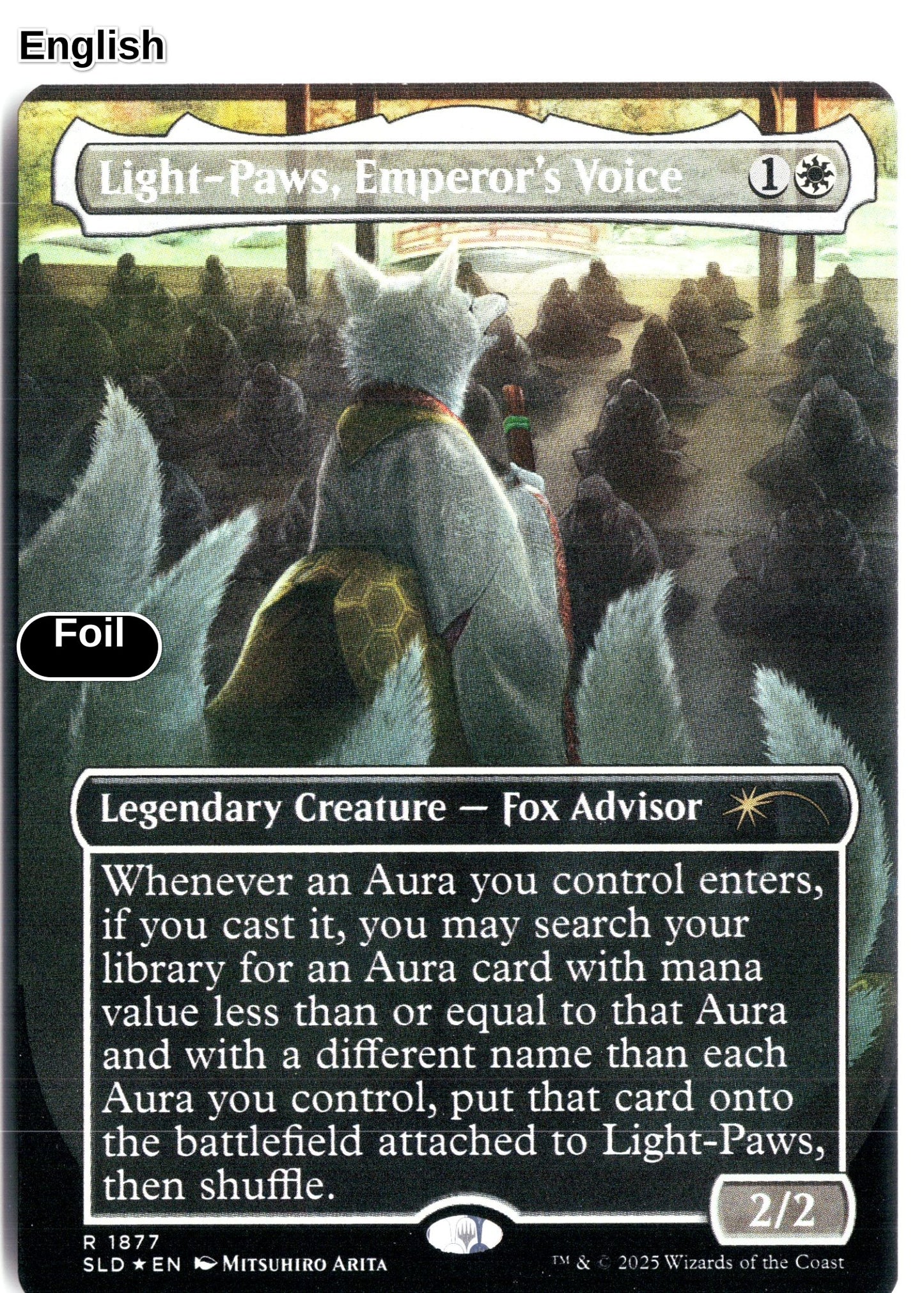 Light-Paws, Emperor's Voice (Rainbow Foil)
