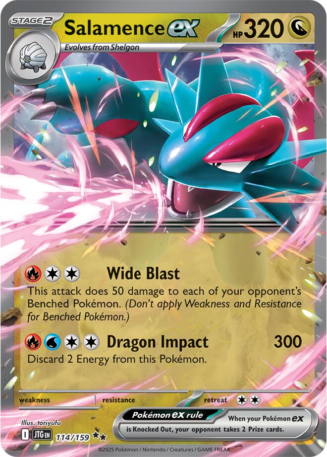 Salamence ex - 114/159