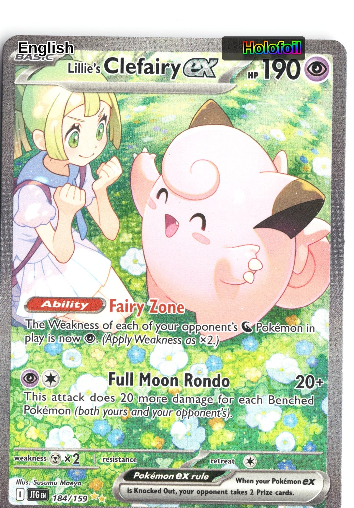Lillie's Clefairy ex - 184/159