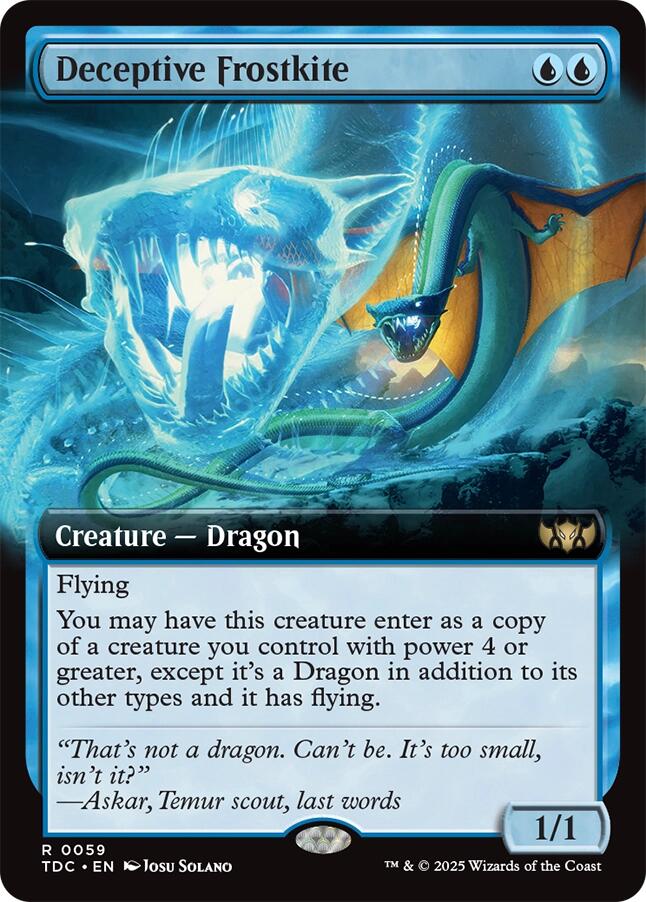 Deceptive Frostkite (Extended Art)
