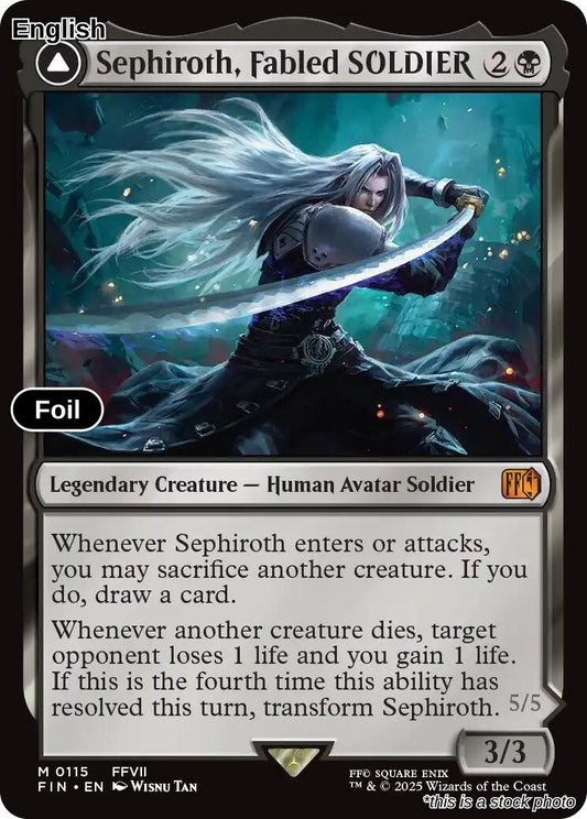 Sephiroth, Fabled SOLDIER