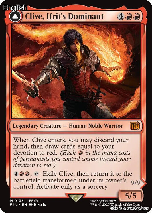 Clive, Ifrit's Dominant