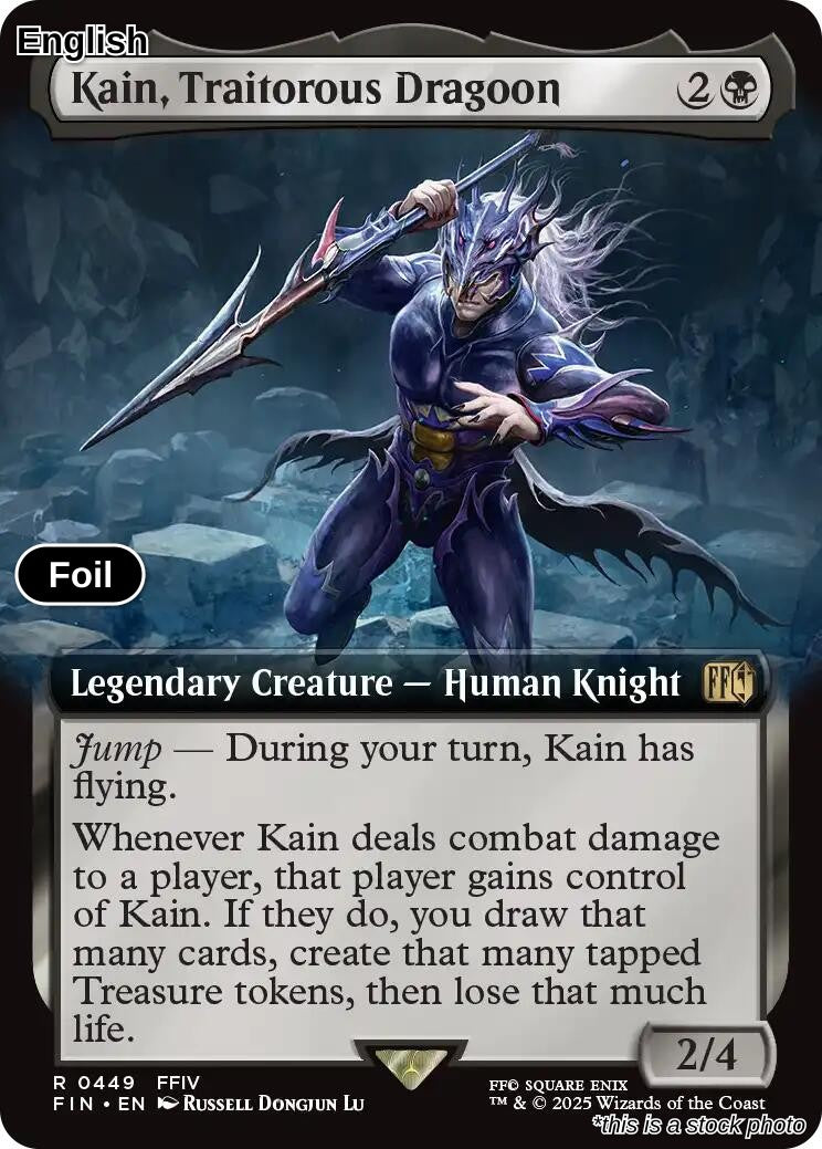 Kain, Traitorous Dragoon (Extended Art)