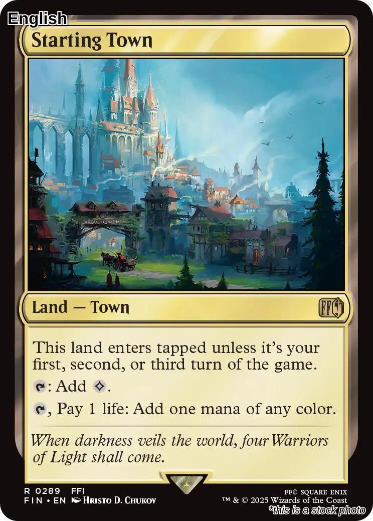 Starting Town