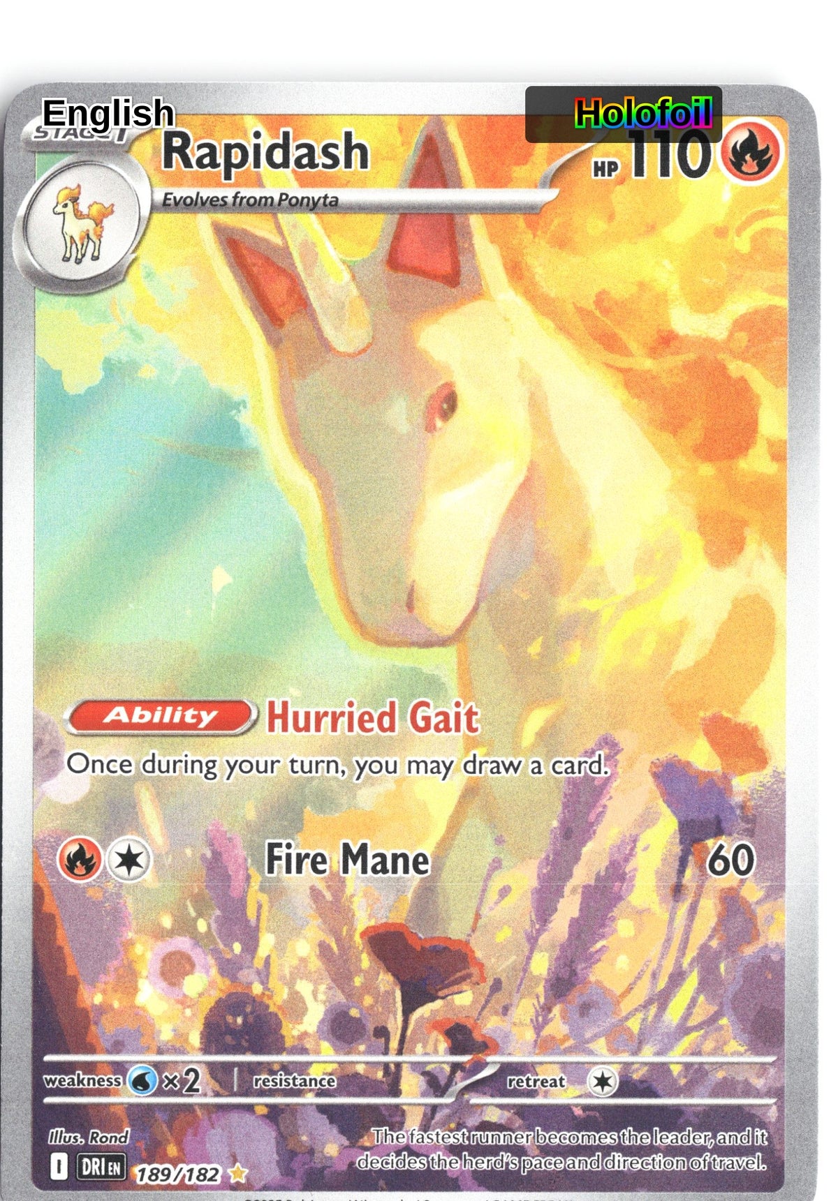 Rapidash - 189/182