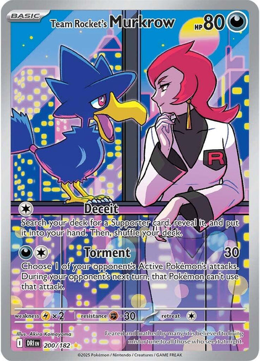 Team Rocket's Murkrow - 200/182