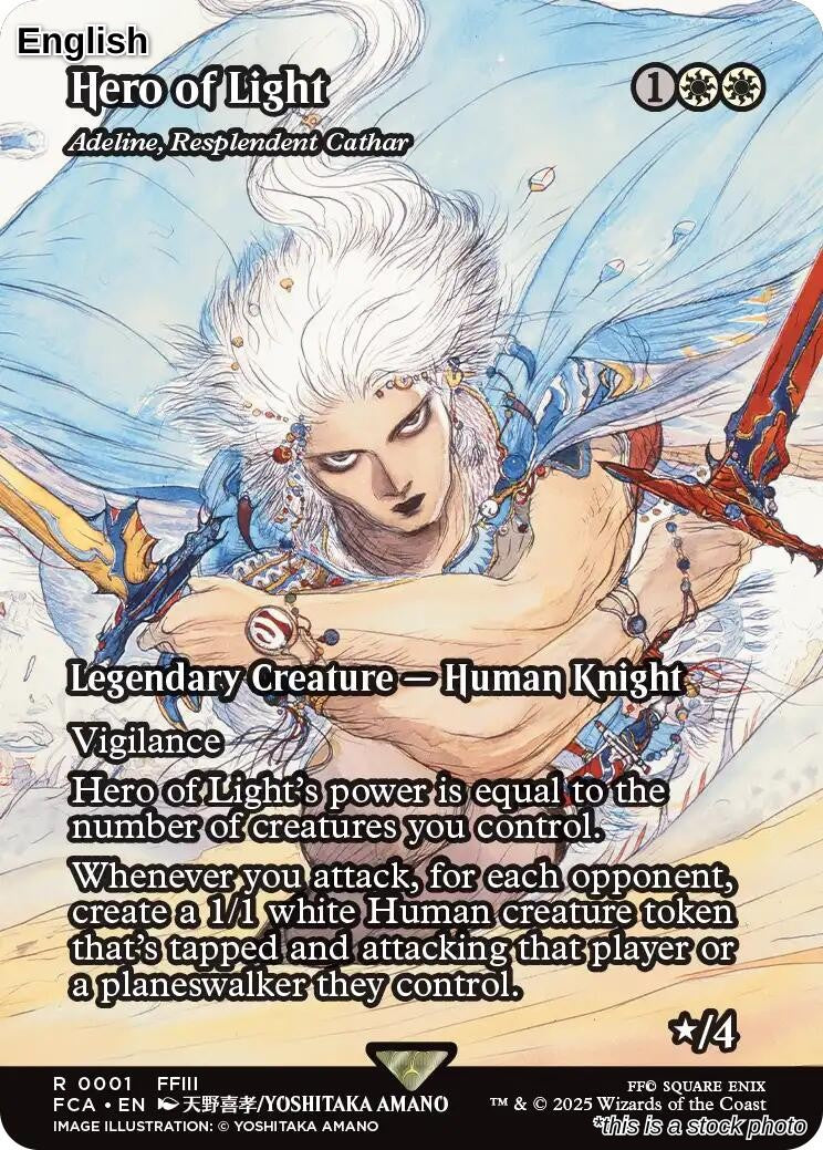 Hero of Light - Adeline, Resplendent Cathar (Showcase)
