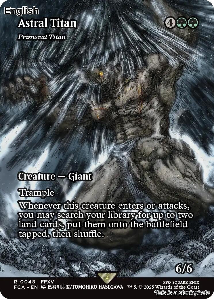 Astral Titan - Primeval Titan (Showcase)