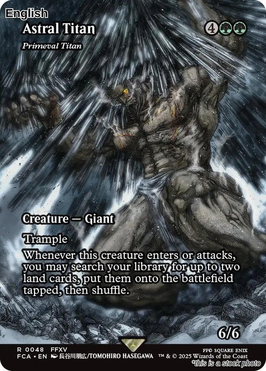 Astral Titan - Primeval Titan (Showcase)