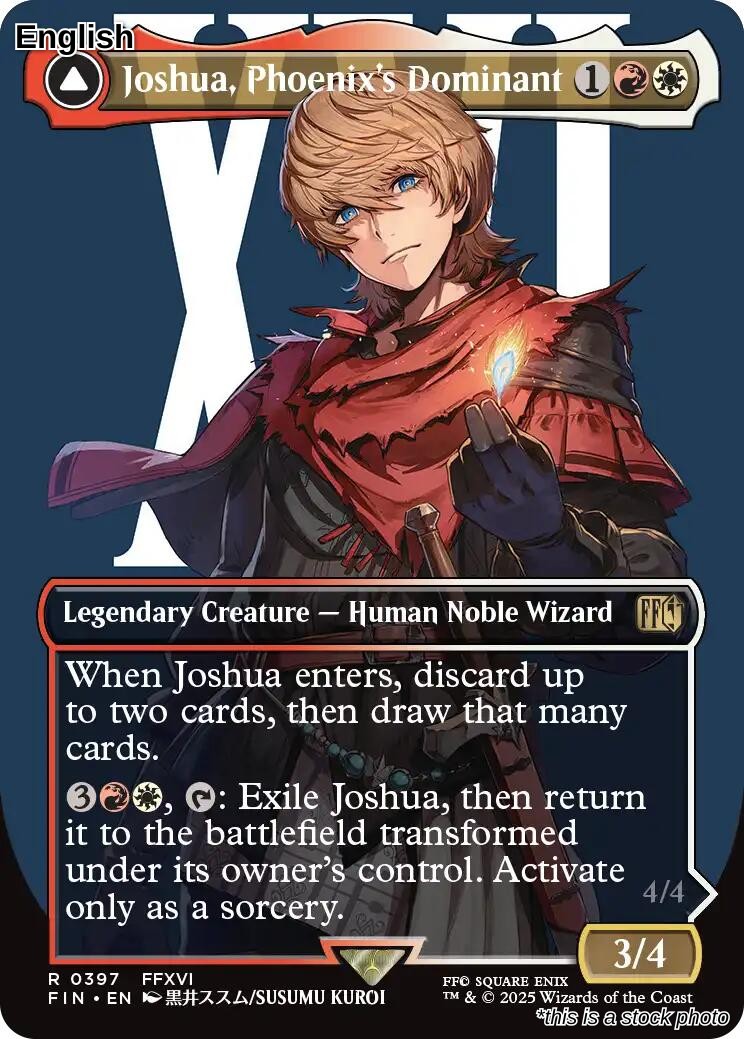 Joshua, Phoenix's Dominant (Borderless)