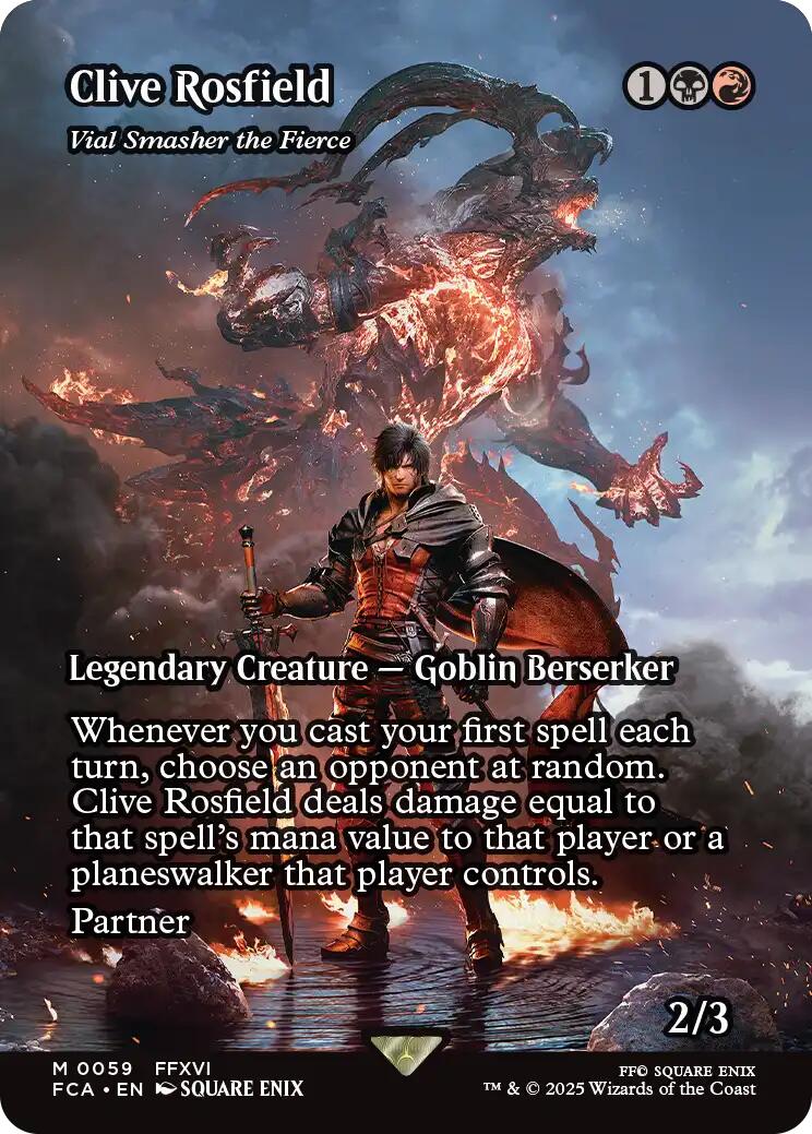 Clive Rosfield - Vial Smasher the Fierce (Showcase)