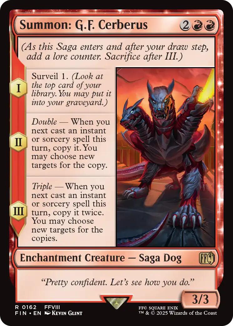 Summon: G.F. Cerberus