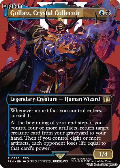 Golbez, Crystal Collector (Borderless)