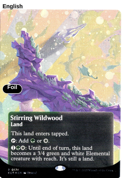 Stirring Wildwood (0174) (Borderless) (Galaxy Foil)