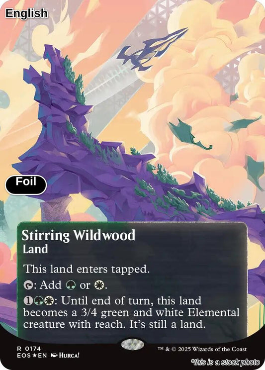 Stirring Wildwood (0174) (Borderless) (Galaxy Foil)